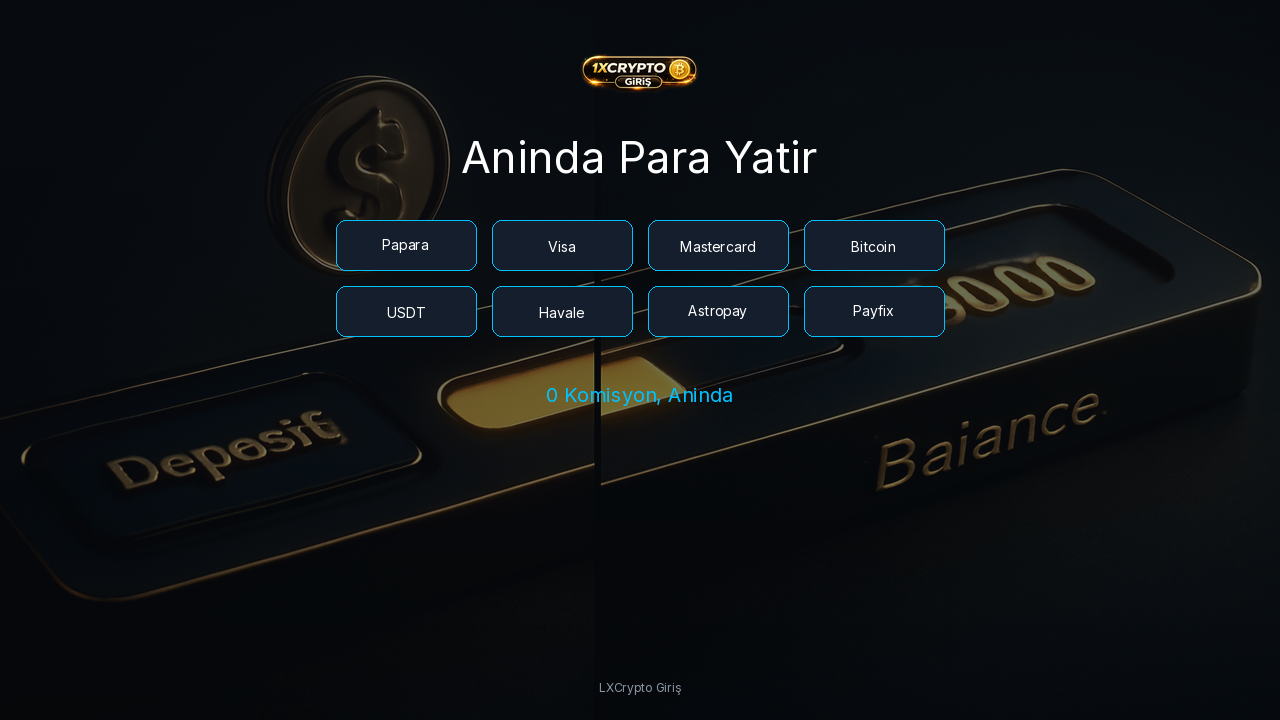 1xCrypto Giriş